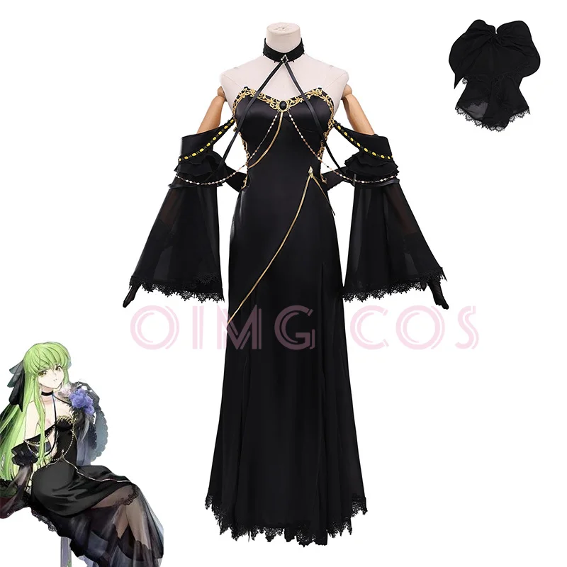 

CODE GEASS Lelouch of the Rebellion C.C. Cosplay Costume Adult Carnival Uniform Anime Halloween Party Women Costumes Game
