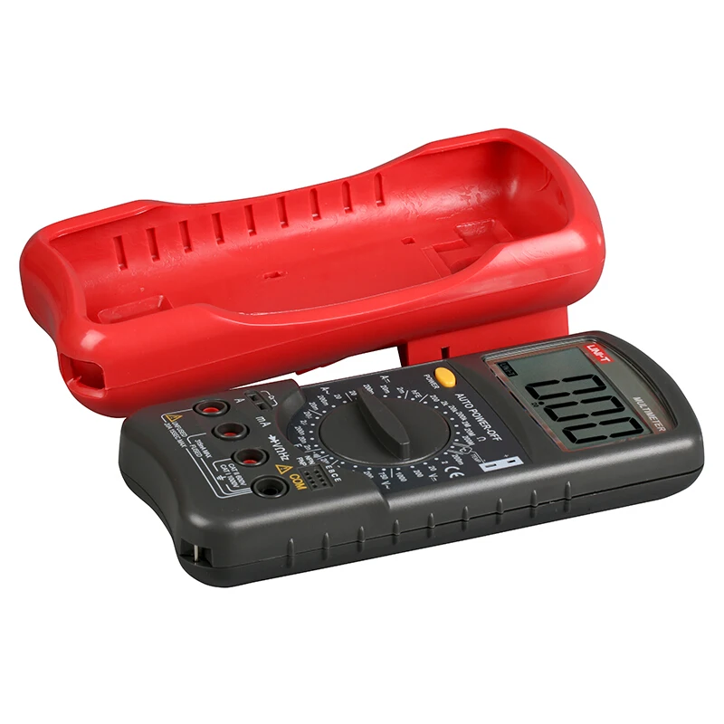 

UT55 Universal Digital Multimeter UNI T 1000V AC DC DMM Electric Transistor Capacitor Tester Multimetro Digital China