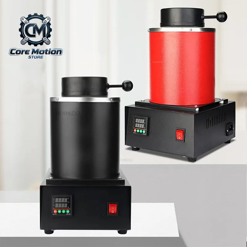 1-3KG Metal Melting Furnace, Induction Heating, Electric Aluminum Smelting Furnace Kit, Scrap Metal Recycling