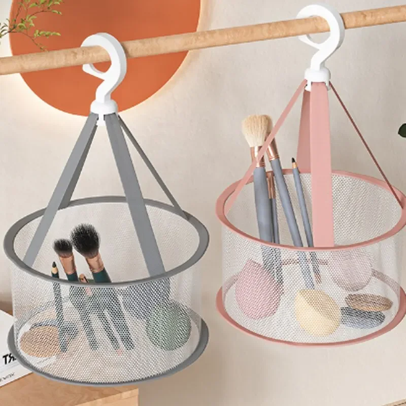 

Makeup Brush Powder Puff Drying Bag Mesh Pocket Anti Deformation Drying Clothes Mesh Basket Household Use Air Drying St pcs