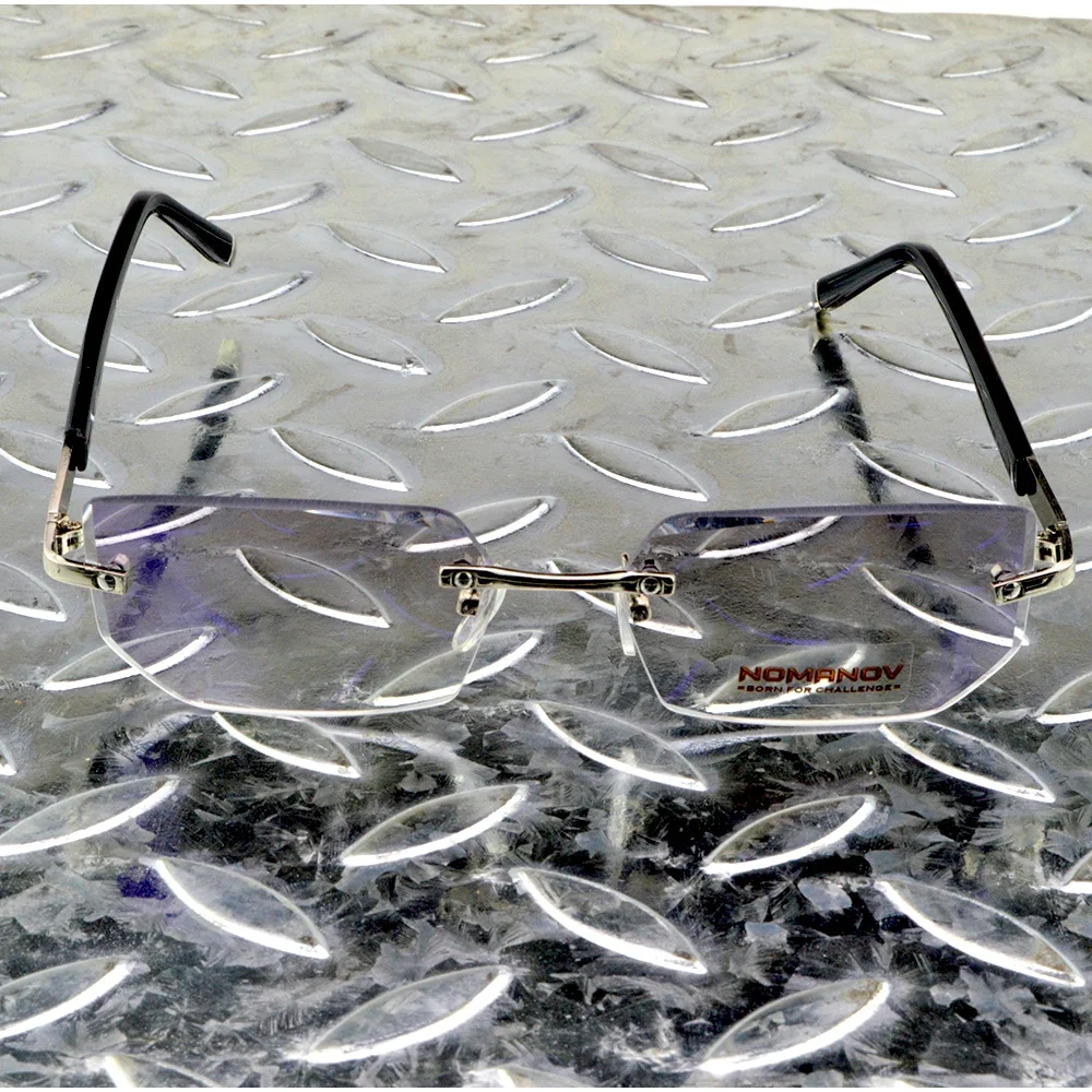 

Cut Rimless Reading Glasses Luxury Ultra-light Titanium alloy TR90 frame Eyeglasses +1 +1.5 +2 +2.5 +3 +3.5 +4