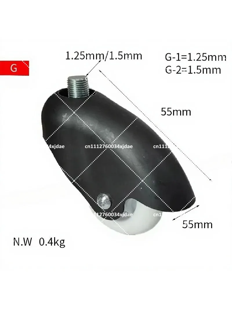 PU Universal Wheels for Balancing Electric Tricycle Drift Car Modification Steering Wheel