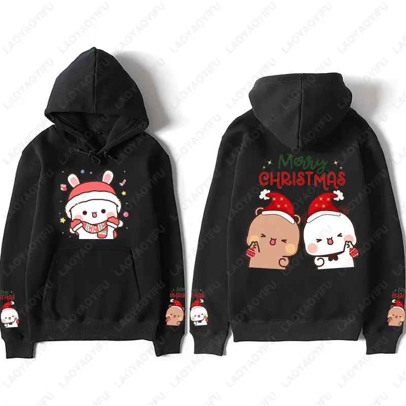 С Рождеством Kawaii Bubududu Толстовка