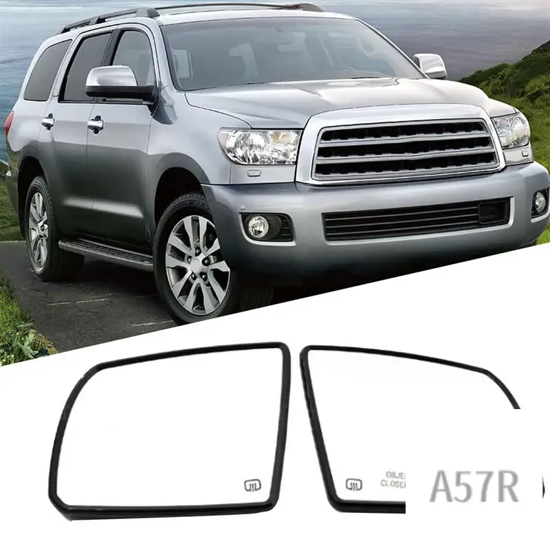 

7R-Car Rearview Mirror Glass Heated For Toyota Sequoia 2007-2020 Car Accessories