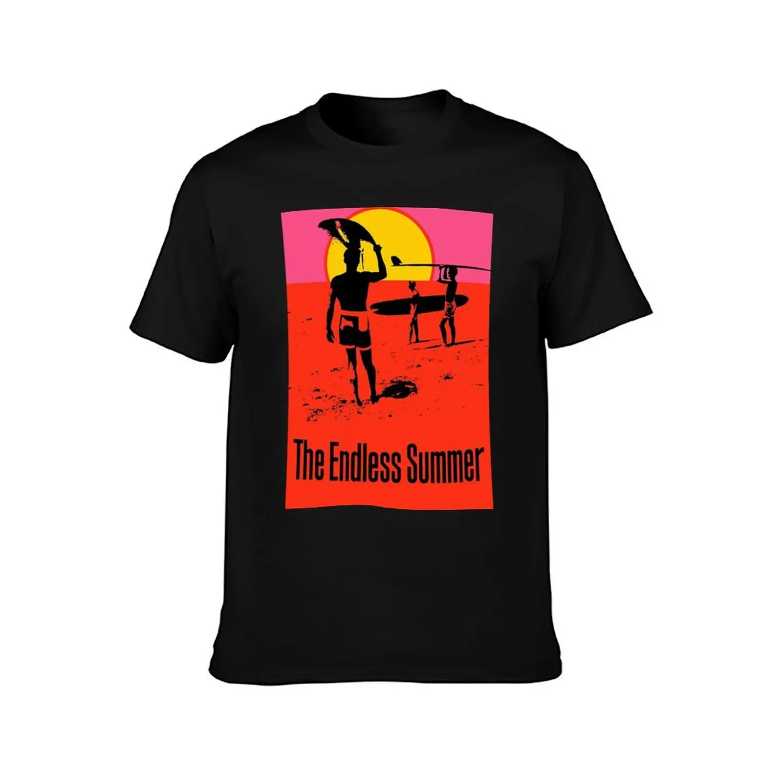 /The Endless Summer Full Poster T-Shirt anime tshirt boys whites blacks cotton t shirt men