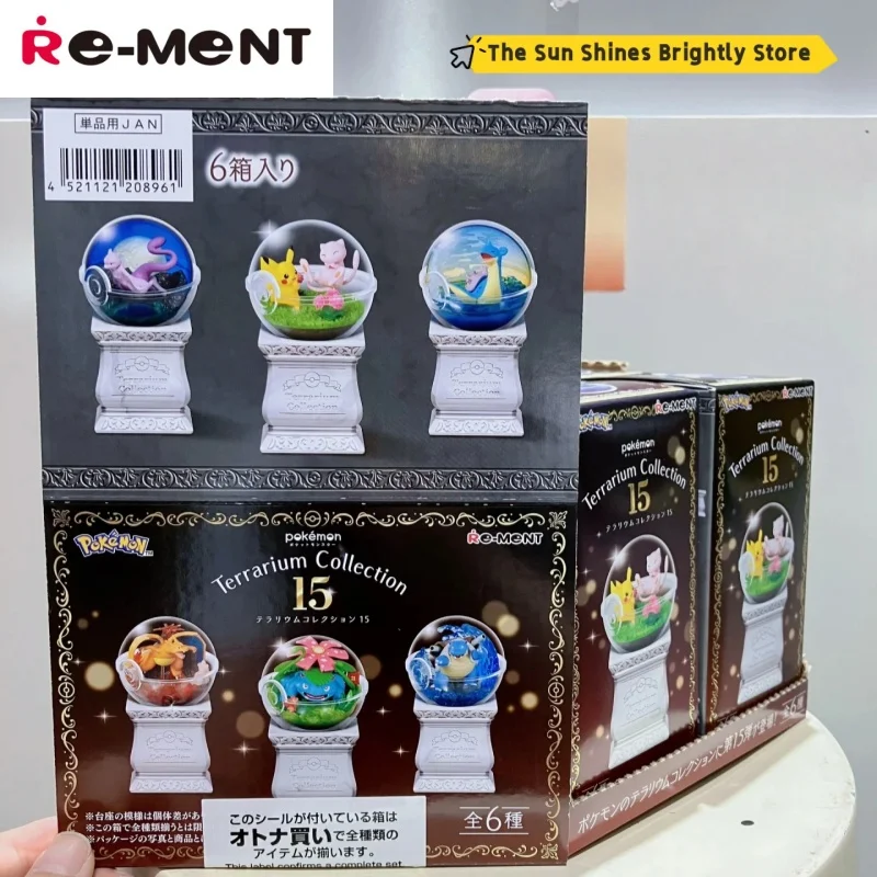 

Оригинальная коллекция Re-Ment Pokemon Elf Ball Base P15, коллекционные игрушки, Charizard Venusaur, аниме-фигурки, коллекция моделей, подарки
