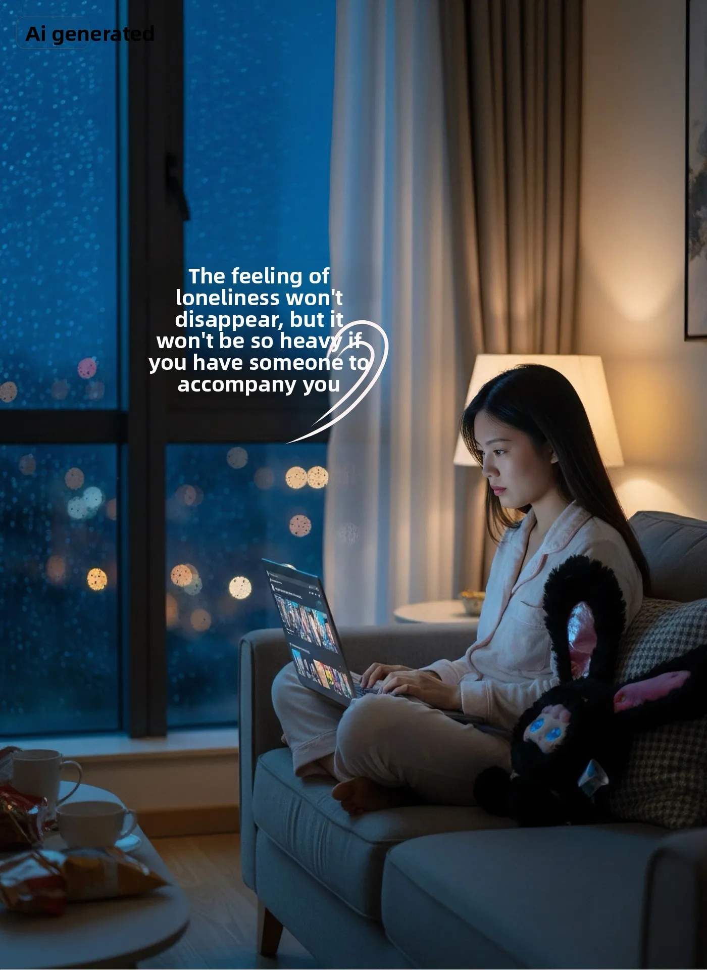 Smart Interactive Plush Toy - Emotional Companion AI Robot, Voice Conversation, Storytelling & English Learning