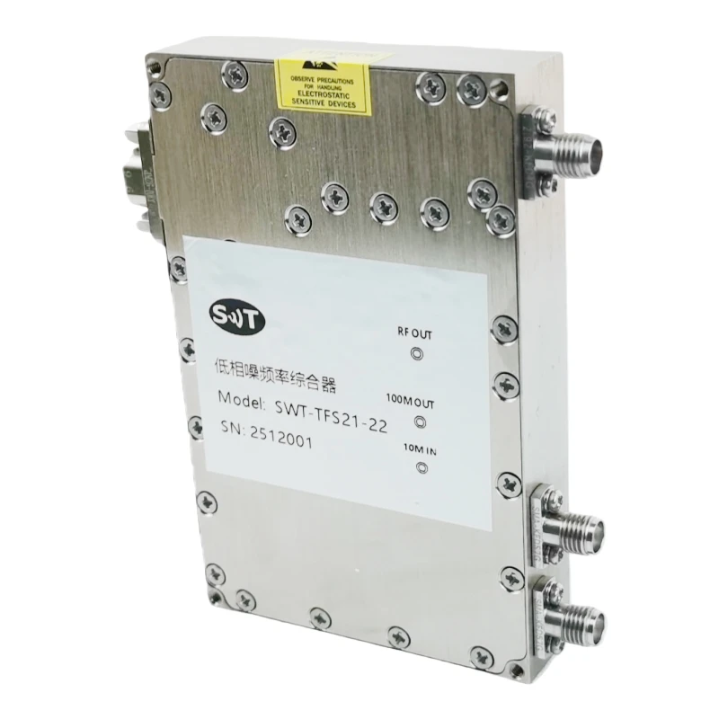SWT Brand 500-3000MHz Low Phase Noise 50dBm 50dB Gain Rapid Frequency Hopping Communication Module UAV Applications Model