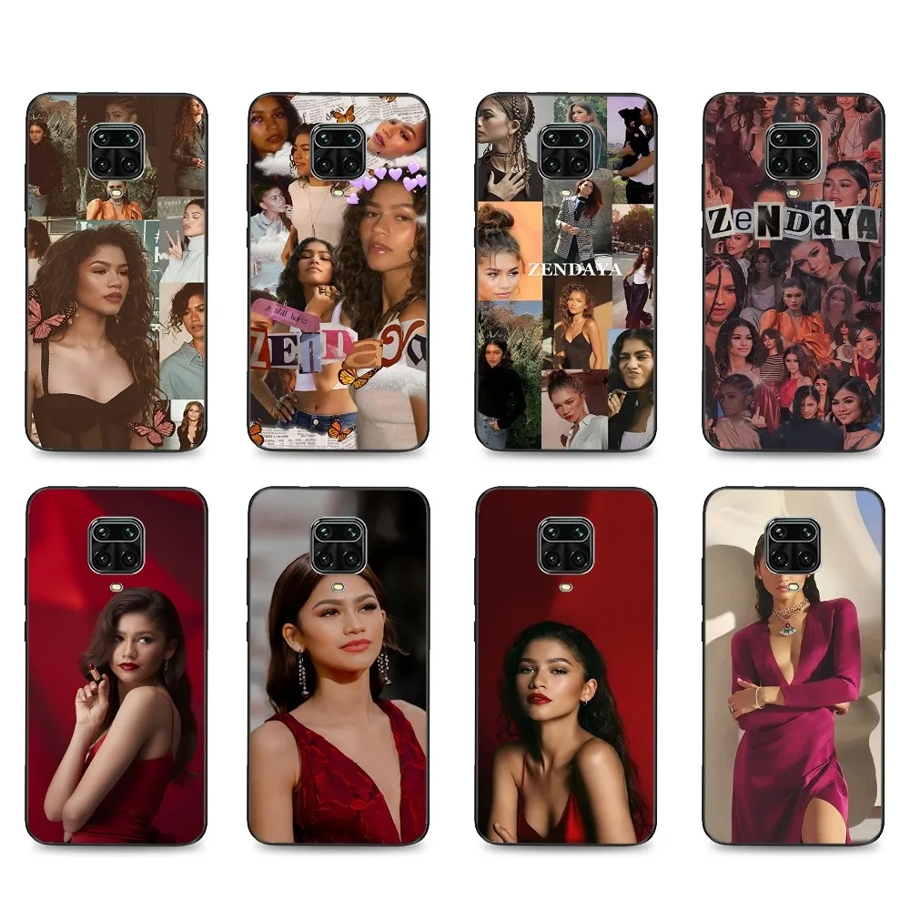 Z-Zendayas coleman Phone Case For Xiaomi Mi 5X 8 9 10 11 12 lite pro 10T PocoX3pro PocoM3 Note 10 pro lite