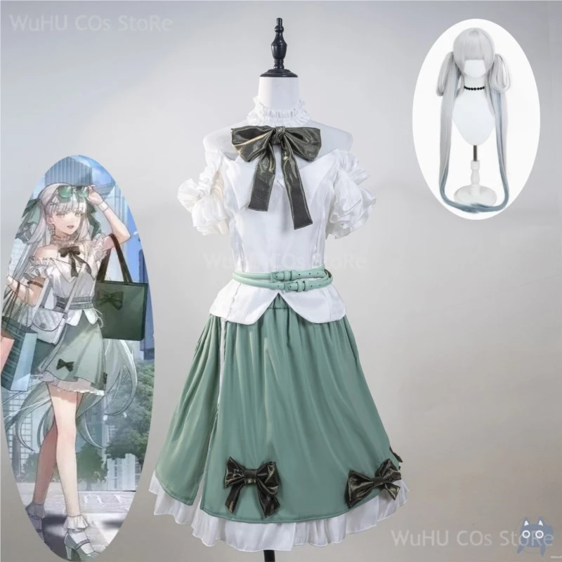 Spel Wuthering Golven Jinhsi Spel Korea Pak Sexy Mooie Jurk Uniform Cosplay Kostuum Halloween Partij Rollenspel Vrouwen Lolita