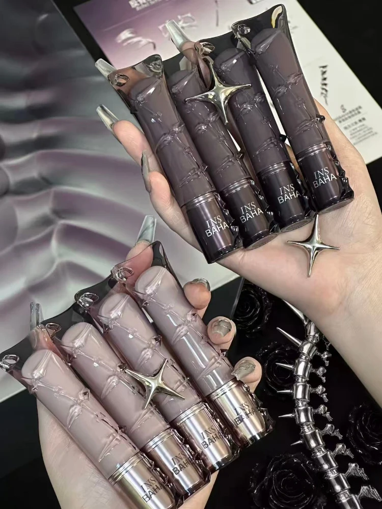 INSBAHA Anti Bone Series Lip Gloss Long-Lasting Hydrating Essence Mirror Finish Lip Makeup Line-Blurring Effect