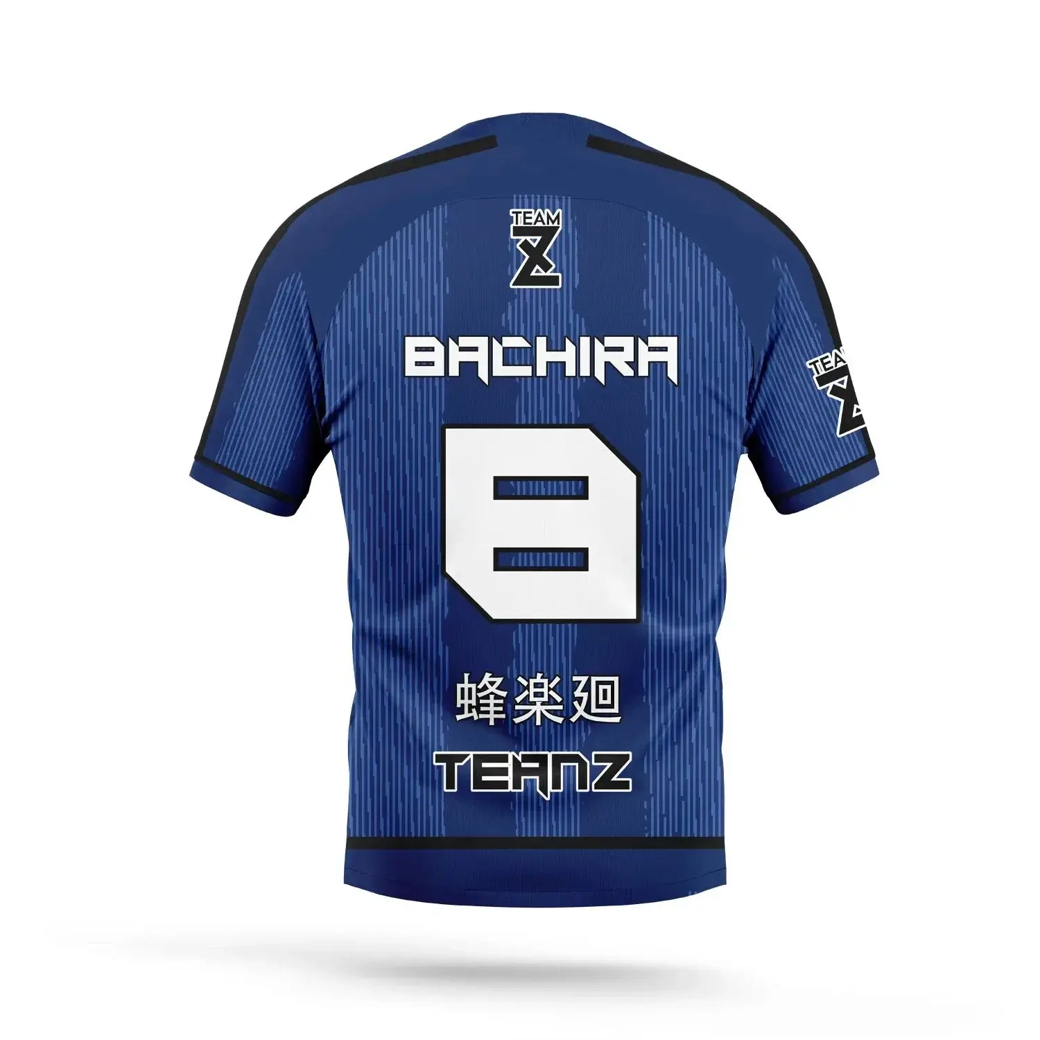 

Футболка-джерси 2026 Anime Blue Lock TEAM-Z Club Tee Eleven с принтом персонажей, мужская и женская одежда, топы с принтом персонажей, мужские футболки