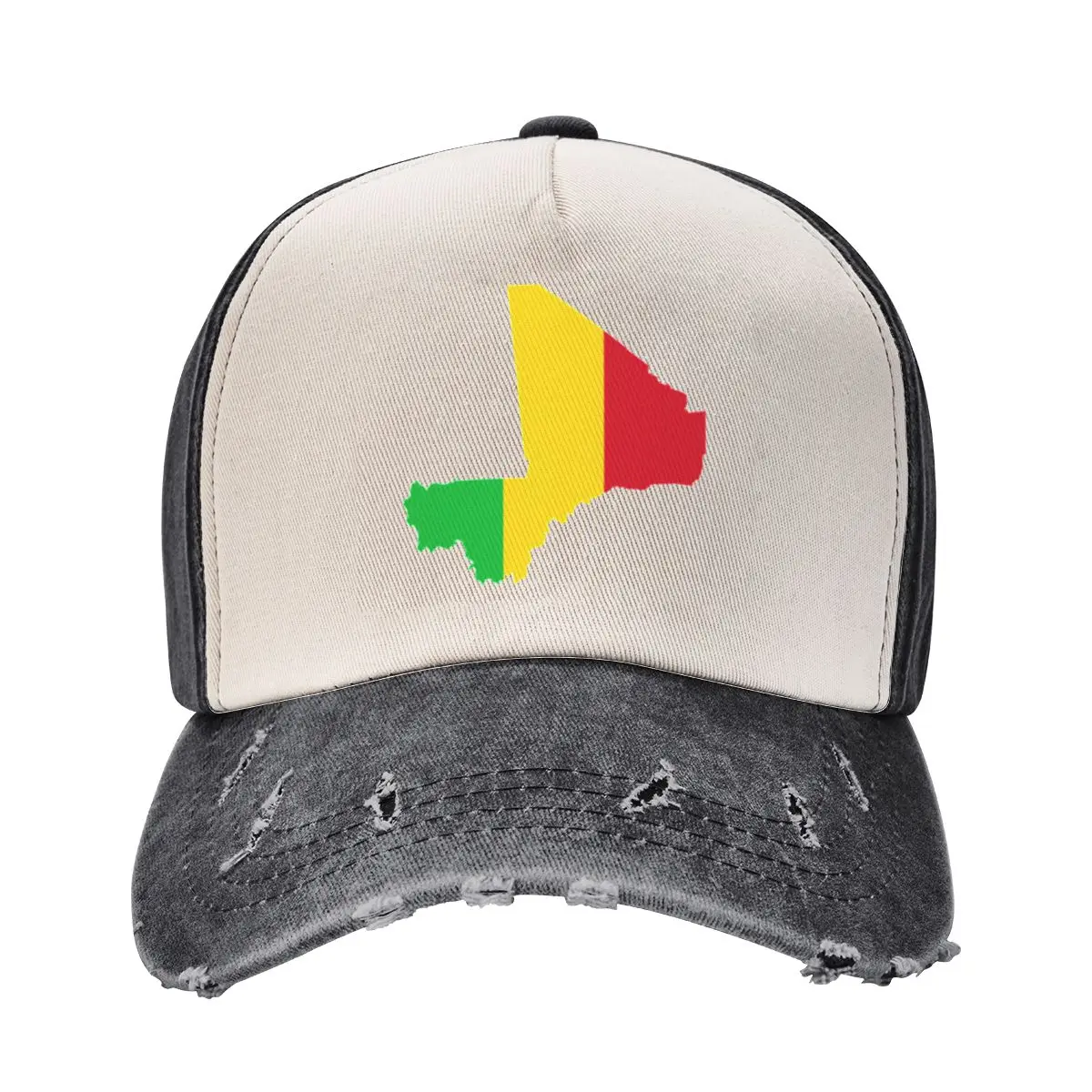 

Flag map of Mali Baseball Cap Trucker Cap Hip Hop golf hat genuine Brand Man cap For Women Men's