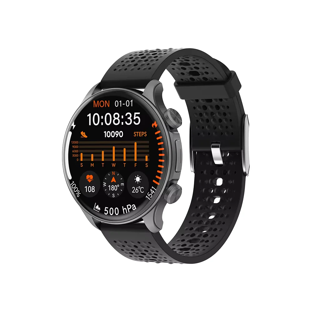 Neue IMIKI HOLO 2 Pro Smartwatch mit GPS, 1,6-Zoll-AMOLED-Display, Bluetooth-Telefonie, Sportfunktionen, 5 ATM wasserdicht und 15 Tagen Akkulaufzeit