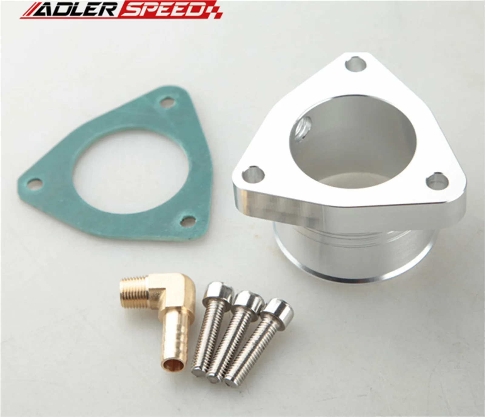 2.0” OD Silp-On Turbo Compressor Outlet Adapter Flange For Fits Garrett GT25 GT25R GT2554 GT2554R GT28 GT28R GT2560R GT2854R