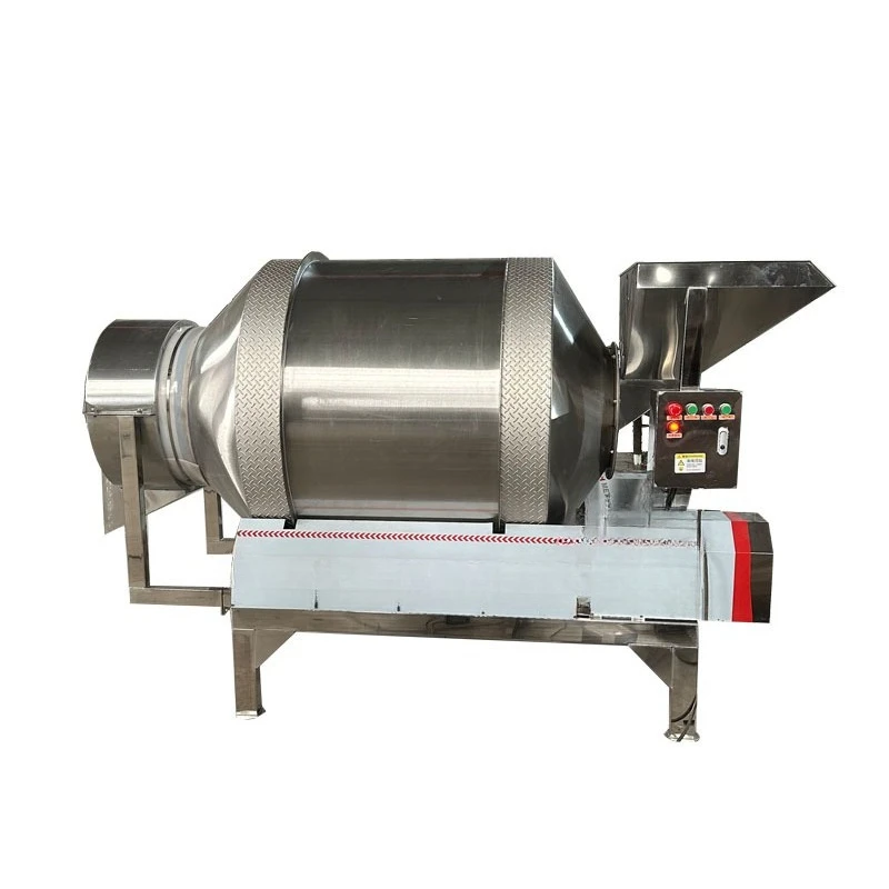 

Stainless steel tea flavoring mixer, seasoning tea spray drying and flavoring machine, large horizontal mixer