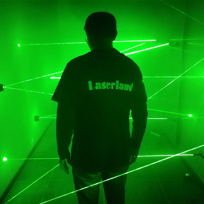 532nm Green Laser Module Dot Locator for Escape Room Green Laser Vortex Tunnel Halloween Haunted House
