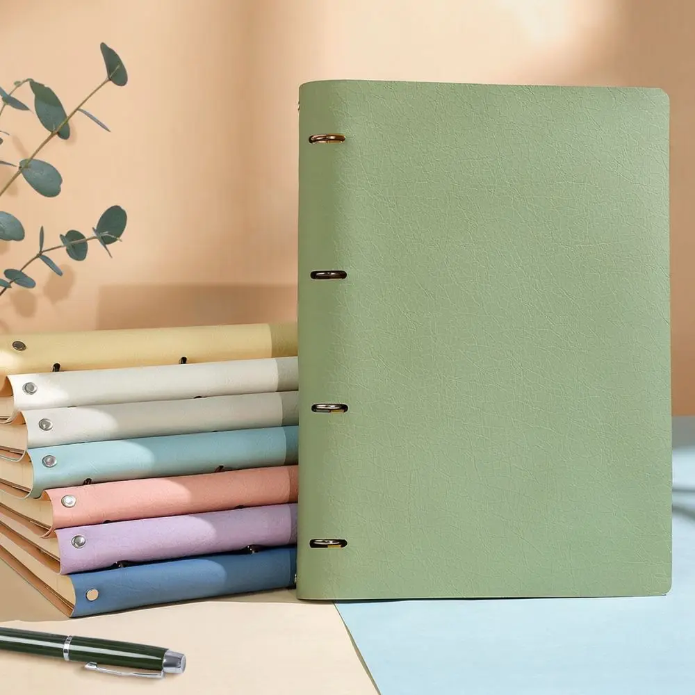 Durable A4 Loose Leaf Planner For For Mengjin Notebook Thick Paper Writing Notepad Organizer Student Study School Stationery