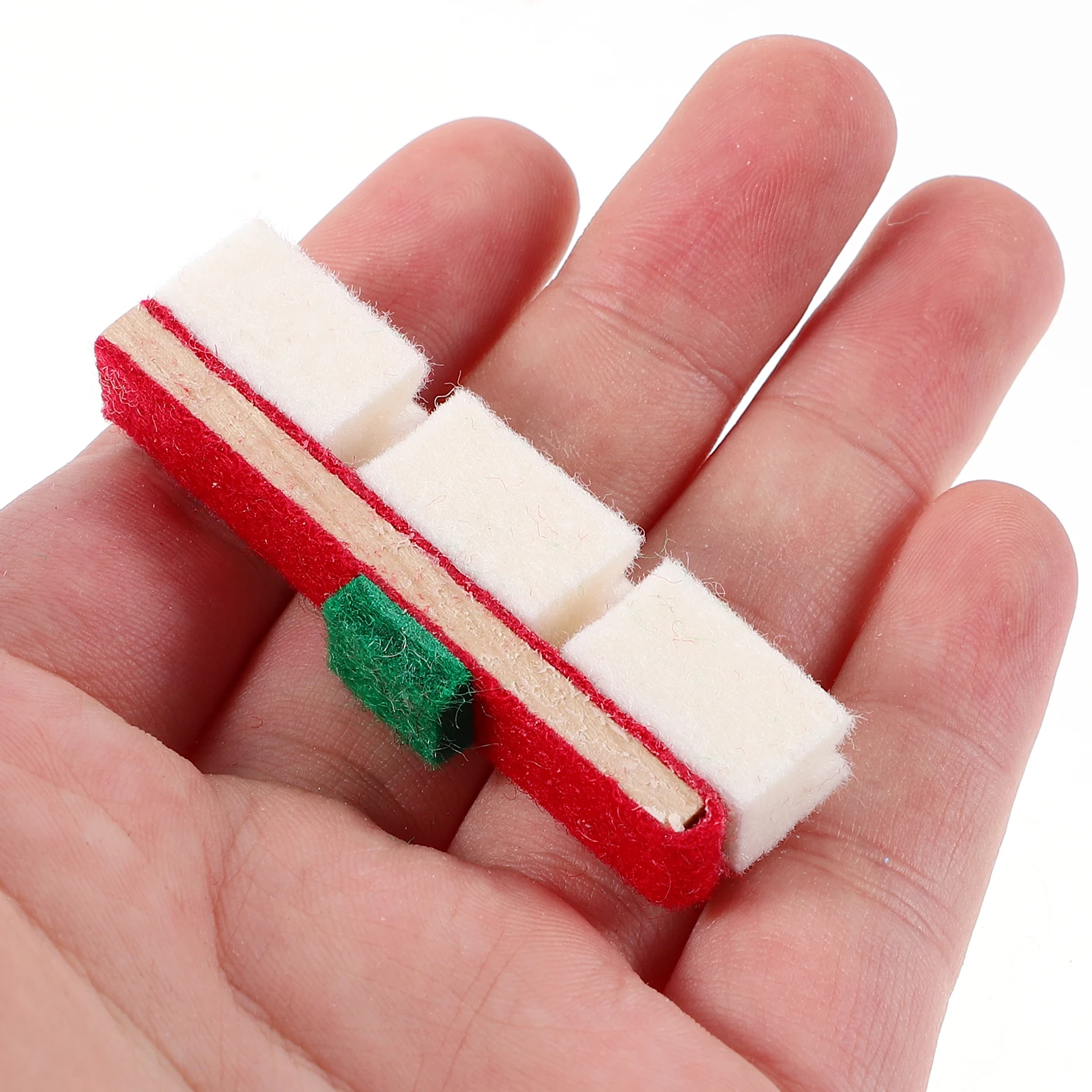 

2 PCS Piano Stop Vertical Supplies Accessory Sound Insulation Mat Maintenance Tool