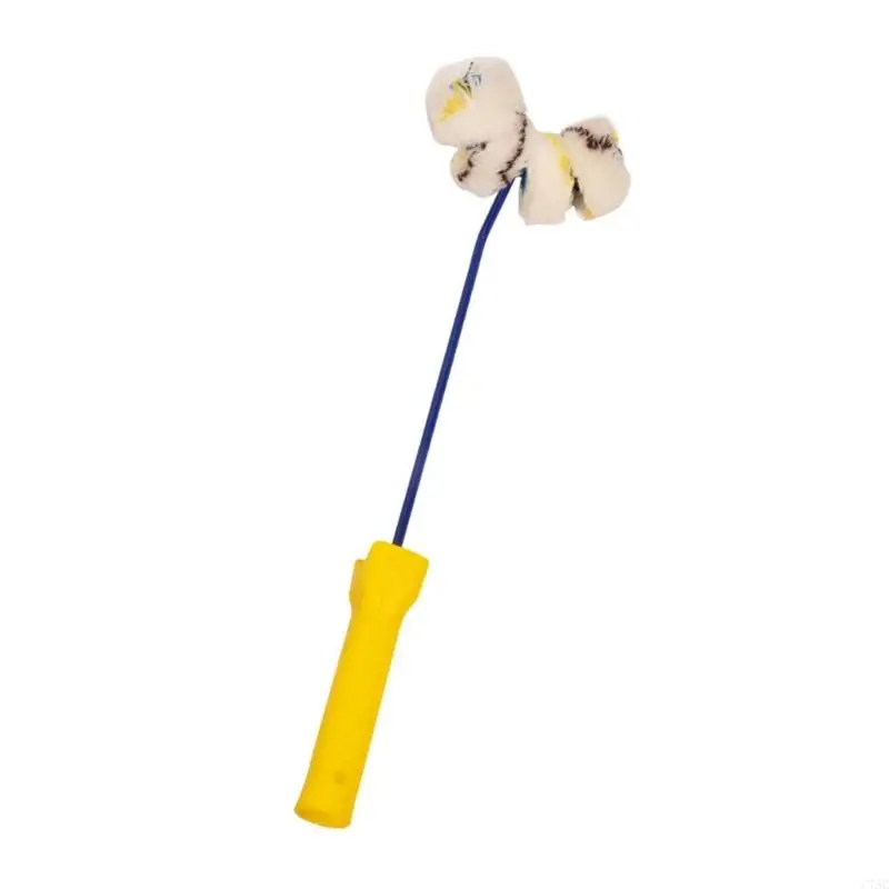 Narrow Profile Roller Brush Professional Painting Tool Pipe Paint Roller Brush with Frame Handle For Tight Spaces C7AC