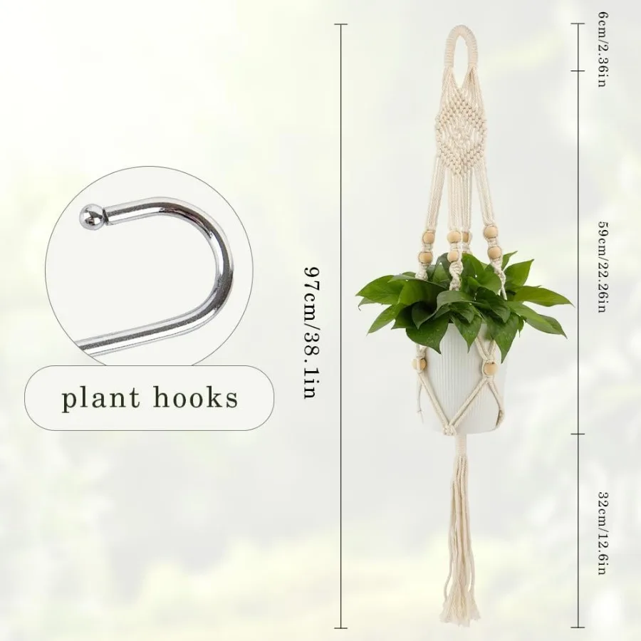 Hanging Planter For Indoor PlantsMacrame Plant Hanger Plant Hanger Hanging Plant Holder Plant Hangers Plant Holder Plant Hanger
