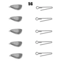 5pcs 5g