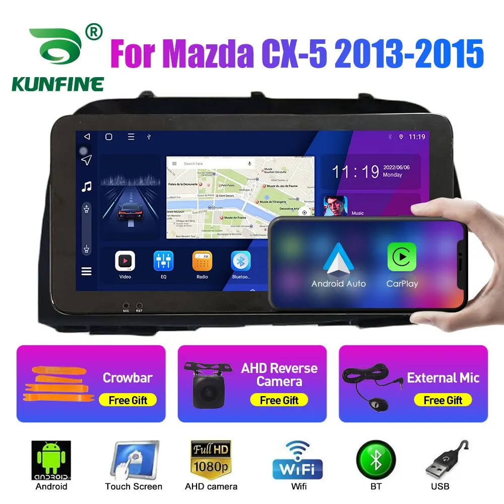 

Автомобильный радиоприемник для Mazda CX-5 2013-2015 2Din Android восьмиядерный автомобильный стерео DVD GPS-навигатор плеер QLED экран Carplay