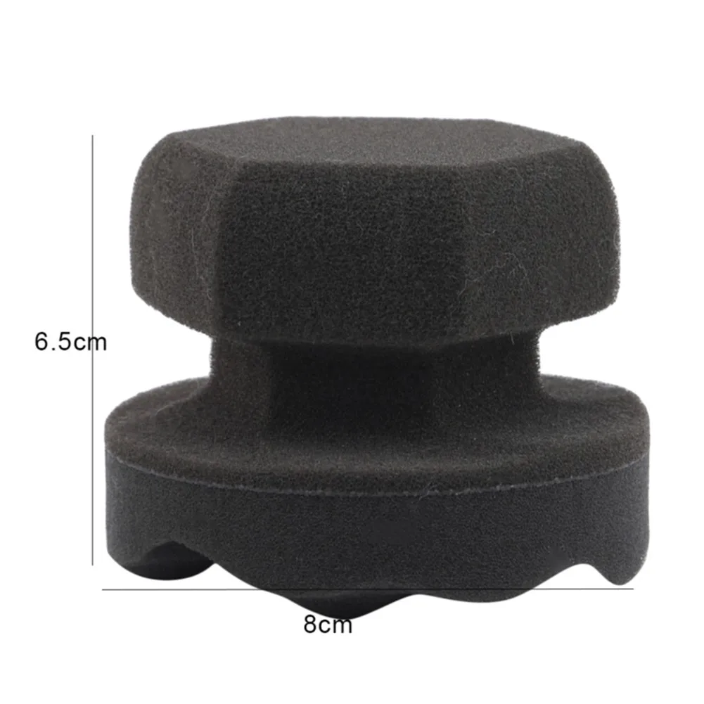Soft Sponge Applicator Pads for Tire Contour Dressing Polishing Color Enhancement and Gloss Shine Suitable for Car Paint Care