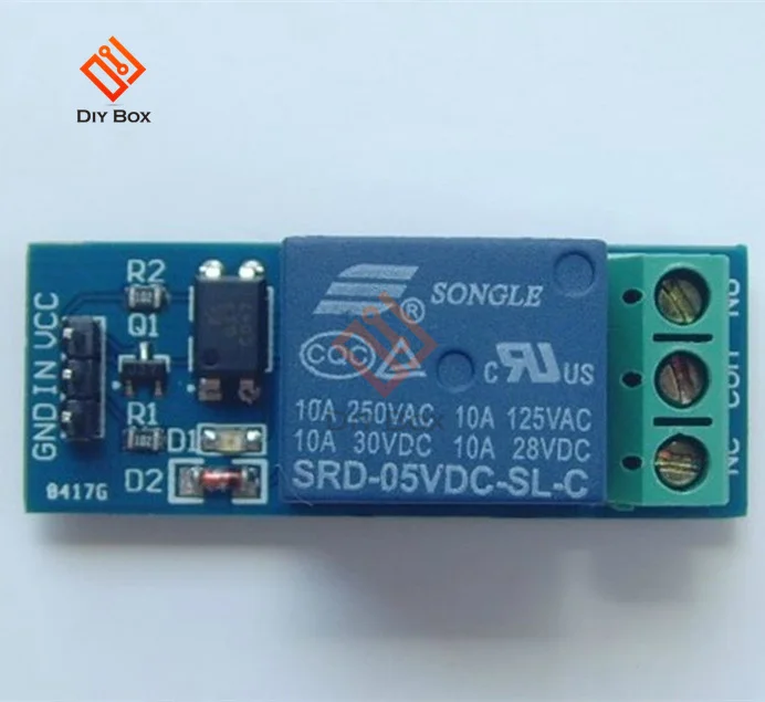5V 1 Channel 10A Relay Module With optocoupler For PIC AVR DSP ARM For Arduino 5V 1 Channel Relay Module Board