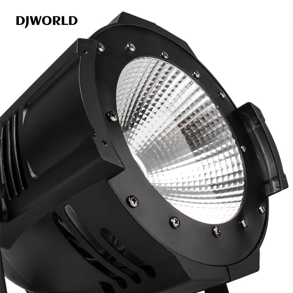 200W LED Par COB Aluminum Alloy Light Cool Warm White Lighting DMX512 Control Light Professional DJ Stage Wedding Party Lighting