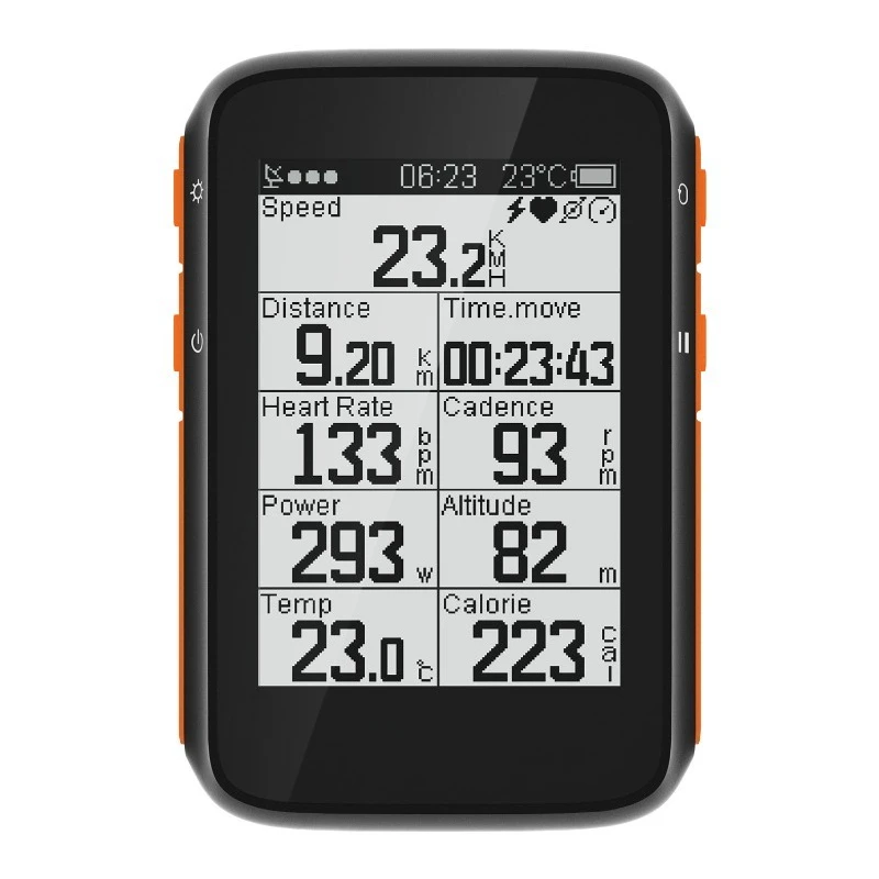 

Waterproof wireless watch smart bicycle GPS code watch can ride heart rate pedal frequency speed power road bike