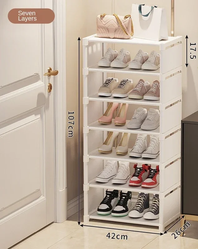 Storage Shoe Rack Simple Multi-layer Shoe Cabinet Household Storage Slippers, Rack