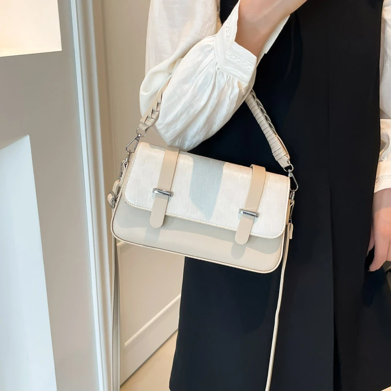 حقيبة يد كلاسيكية فاخرة للسيدات من الجلد الطبيعي للنساء أساسيات السفر والعمل الواسعة