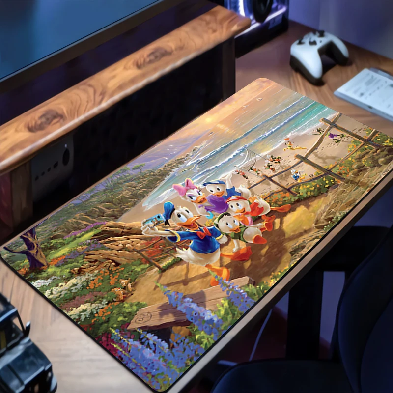 

Mouse Pad Kawaii Gaming Accessories PC E-sports Players Computer Keyboard Pad Gamer Desk Mat alfombrilla D-Donalds Duck Mousepad
