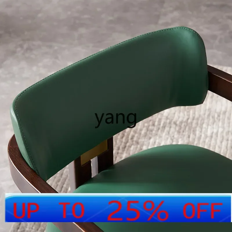 

LTT modern new Chinese ebony solid wood dining chair dining room home furniture