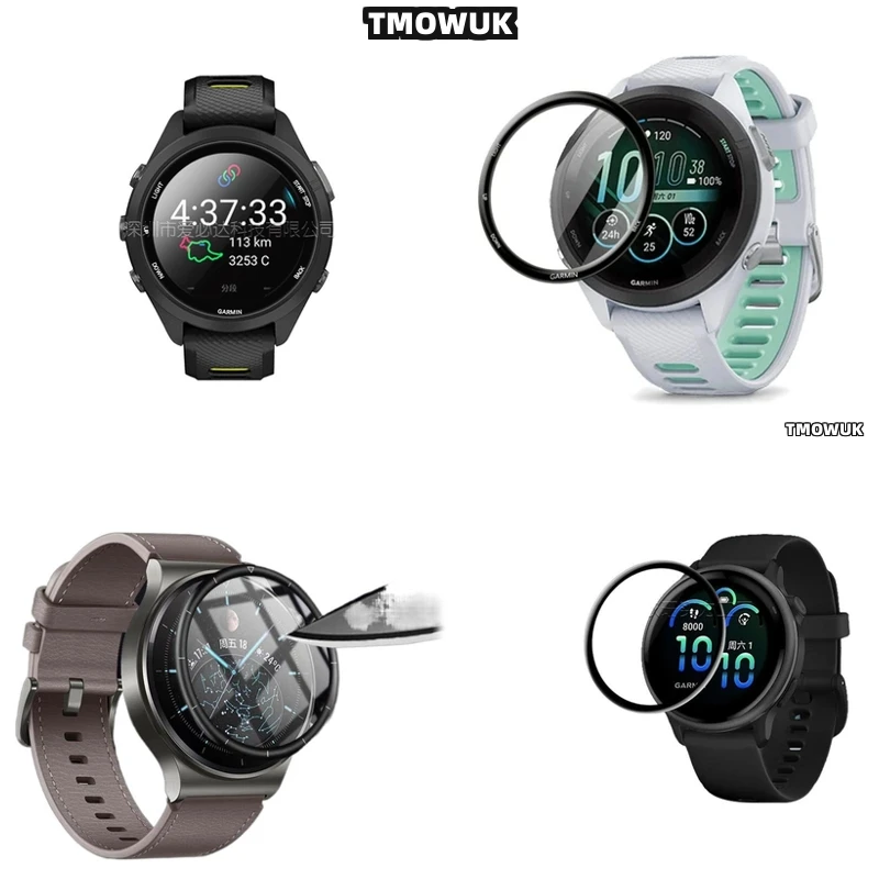 

For Garmin Forerunner 158 165 245 255 255s 265 265s UV Protection Layer.