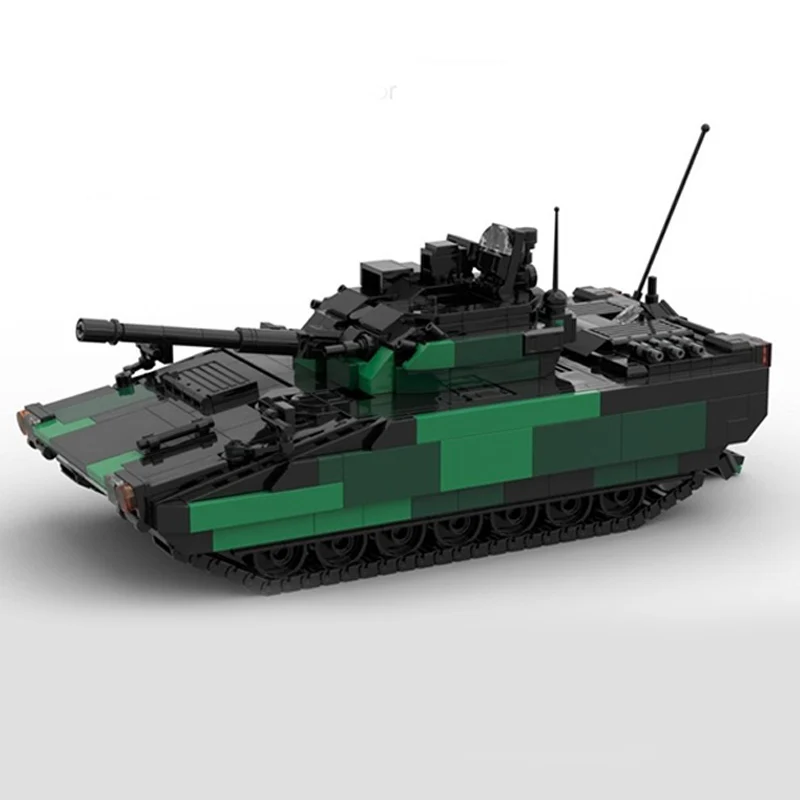 

CV90 Modern Military Tanks Model MOC Building Bricks War Equipment Modular Technology Gifts Holiday Assemble Children Toys Suit