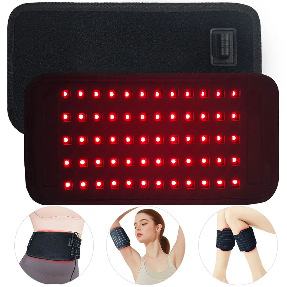 

Professional 660nm&850nm LEDs Red Light Therapy Pad Beauty Device for Waist Back Knees Hands Feet Relieve Fatigue Massage Relax