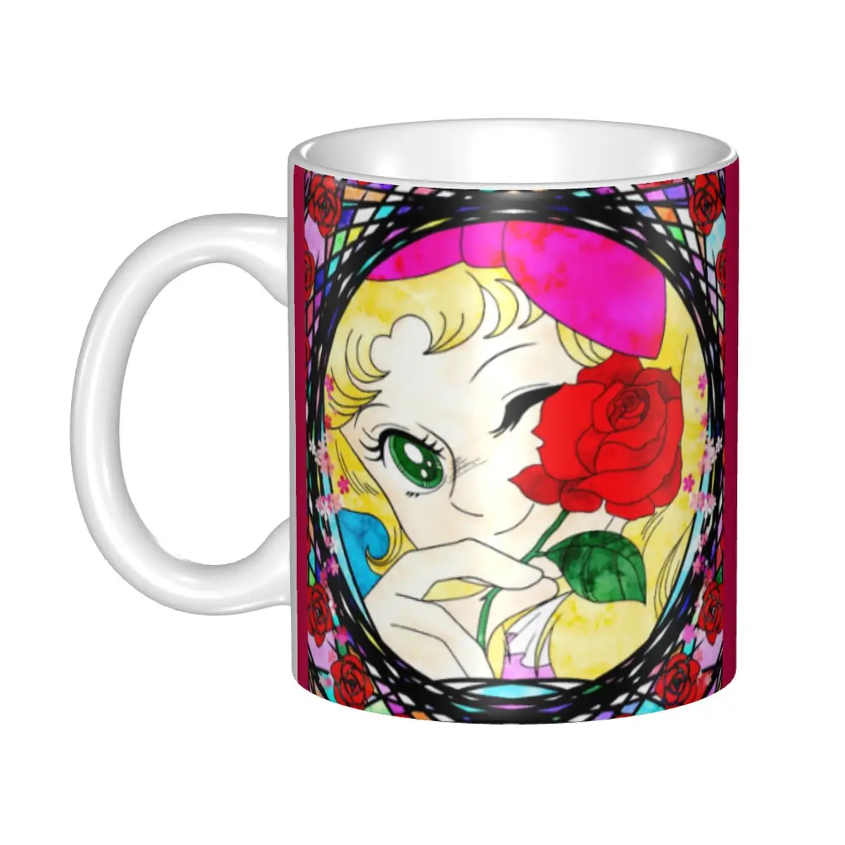 DIY Candy And Terence Ceramic Mugs Personalized Anime Manga Coffee Cup Creative Gift 5
