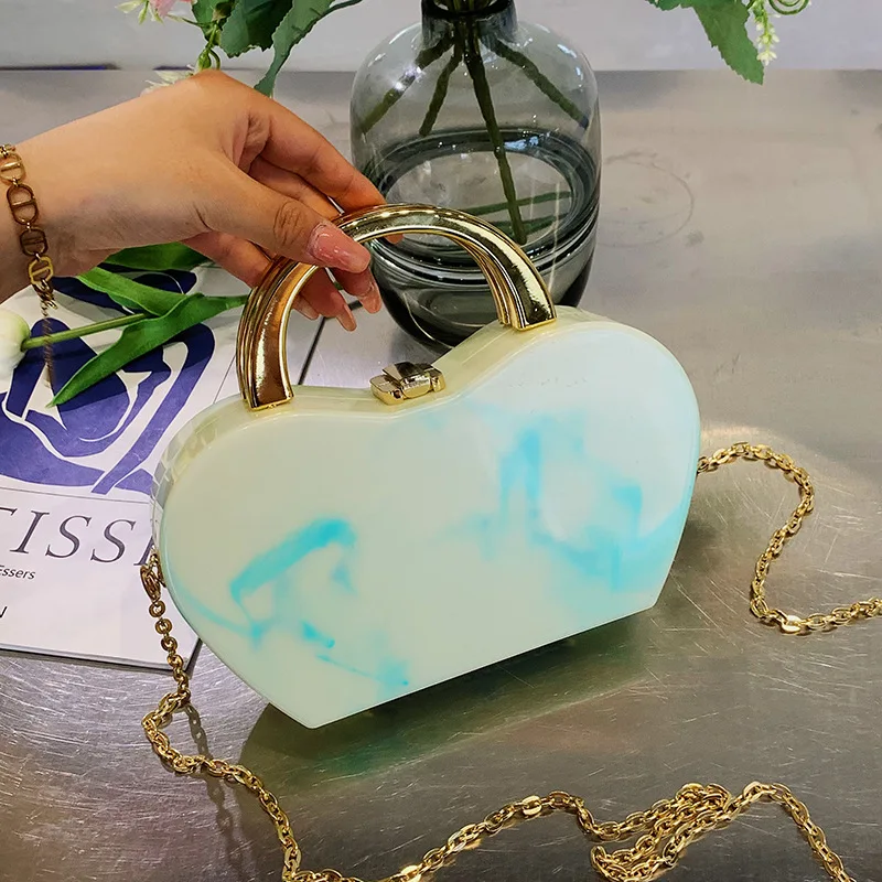 

Oval Marble Beige Shell Acrylic Luxury Elegant Lady Evening Bag Cute Handbag Wedding Lady Girl Female Mini Purse