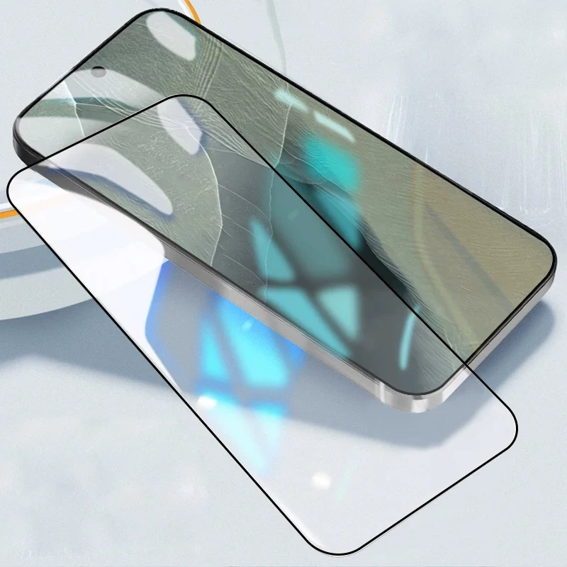 Support Fingerprint Unlock Tempered Glass For Google Pixel 11 10 9 8 Pro 9A Clear Screen Protector Film For Pixel 10 9 11 Pro XL