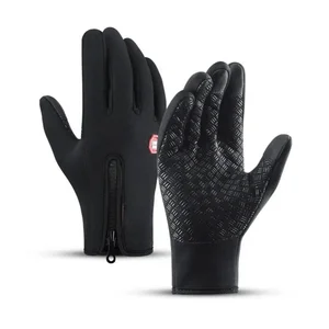 Windmotorradhandschuhe für nicht -Flip -Männer und Frauen, Touchscreen, Warm, Arbeit, Fahrradsport, Herbst, Winter, Winter 8 Hauptverkaufshandschuh für Fahrrad - №1