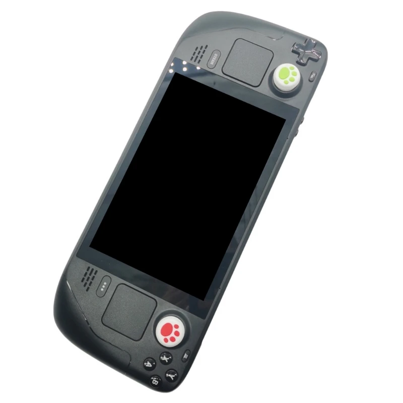 R91A Analog-Stick Cover for Steam Deck 5Pair Game Controller Cute Cat-Claw Thumb Grips Caps Kawaii-Button Silicone Soft Cover