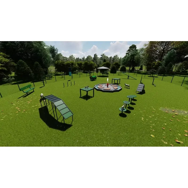 for Dog Agility Training Set Outdoor Backyard Obstacle Course Equipment Puppy Playground Activity Gear