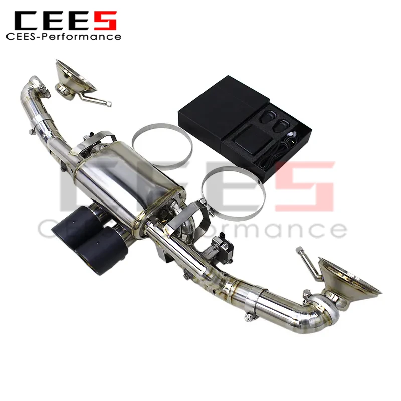 

cees Catback Exhaust System for Porsche 911 992 GT3 4.0 (2017-2024) Exhaust Pipe Muffler Escape Valvetronic Exhaust