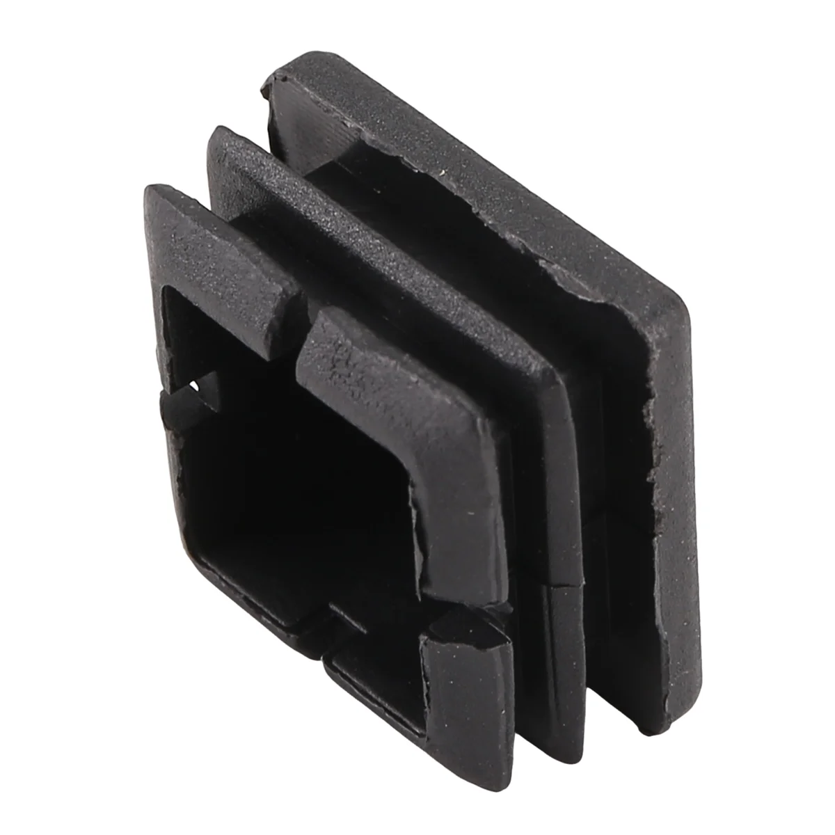 【Price-Drop!】200Pcs 1 Inch Square Tube End Cap Plastic Plugs Tube End Caps Post Pipe Cap Cover Tubing Insert Chair Glide Plugs