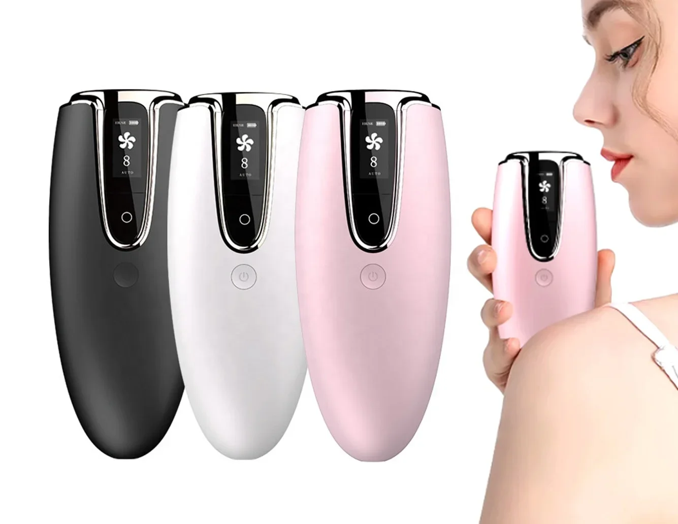 

Portable IPL Laser Hair Remover With Skin Rejuvenation Head Painless Hair Removal For Women Home Use Laser Epilator Machine