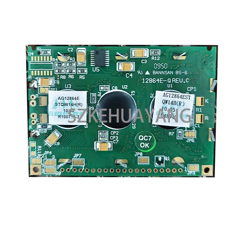 AG12864EST  12864E-Q REV.C AG12864ESTQW14H  New compatible Lcd Screen Display