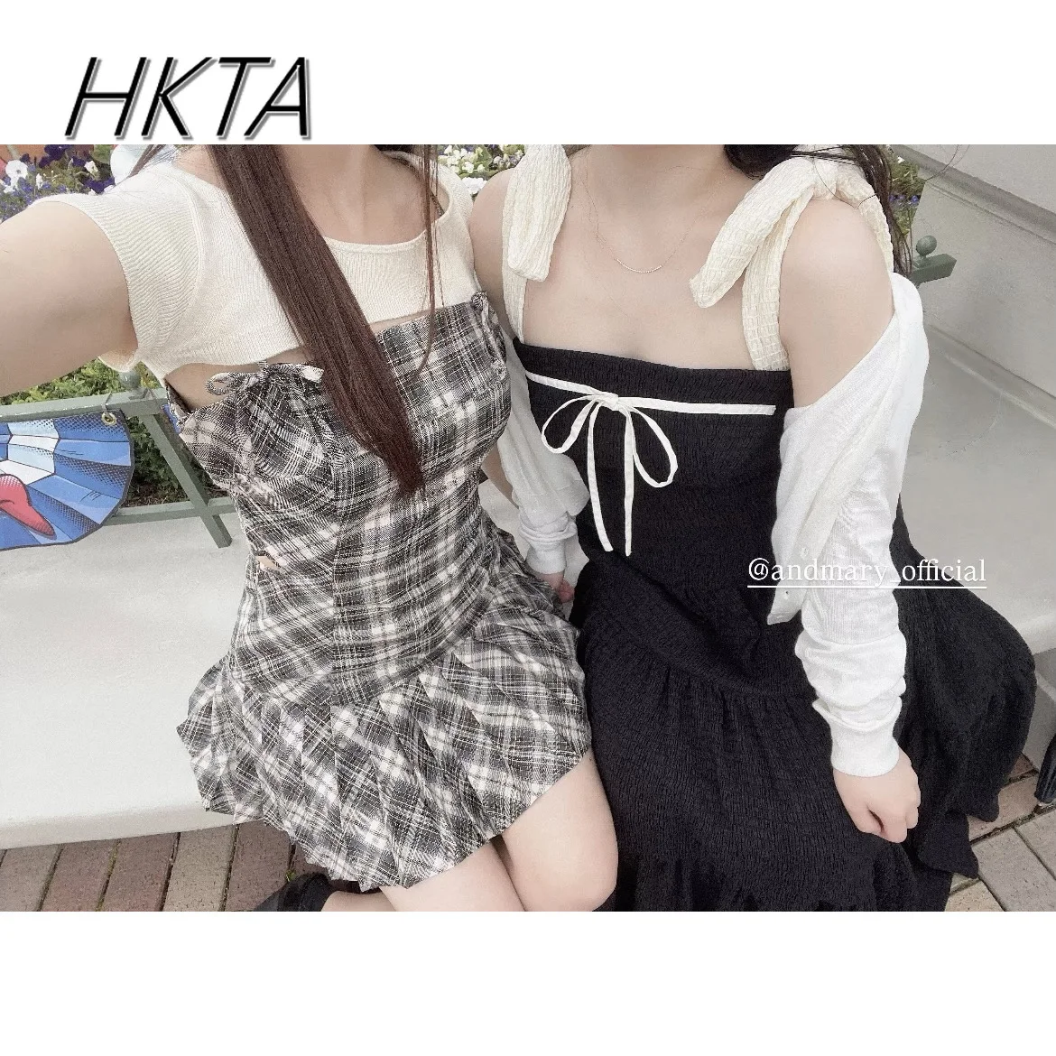 Japanse Stijl Boog Schouderband Jurk Vrouwen Meisjes Hoge Taille Slim Fit Kanten Jurk Zomer Nieuwe Zoete Meisje Vakantie Kust Jurk