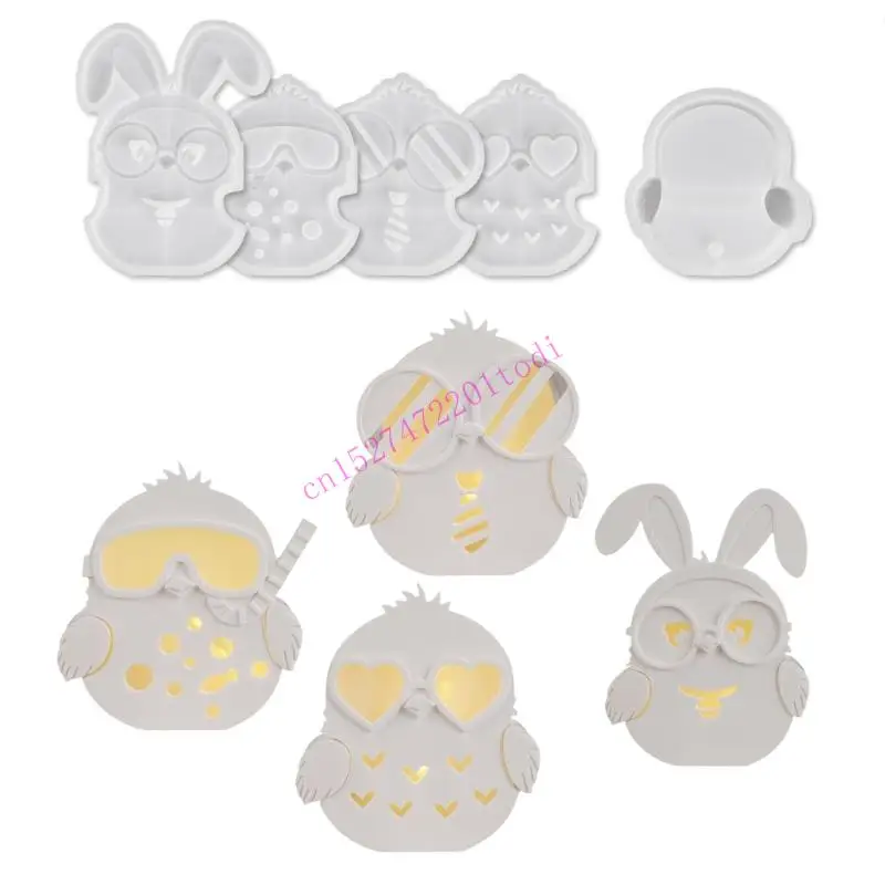 M76B Portable Eggs Mould Set Accessory for Creating Resin Plates And Holders